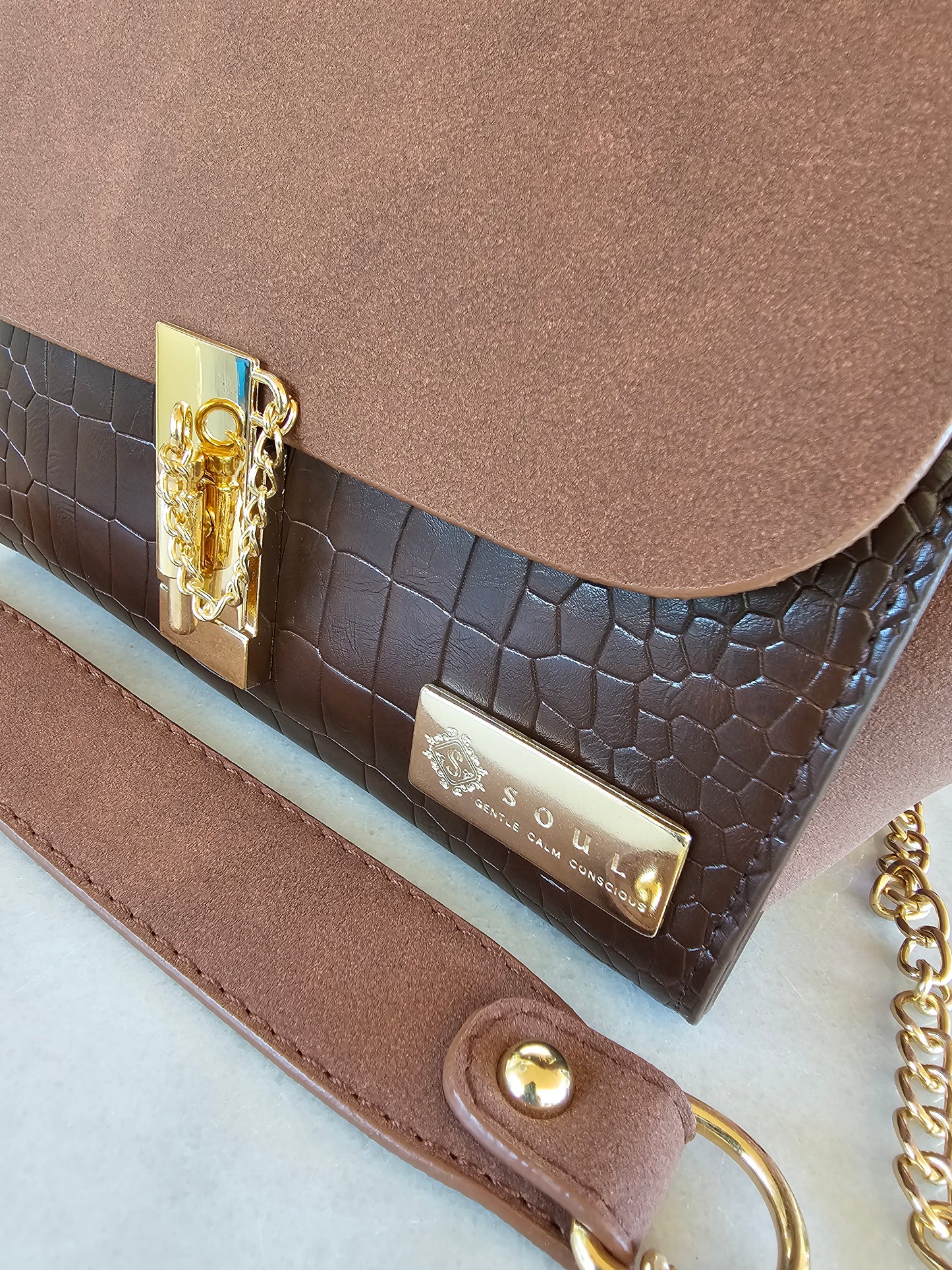 Soul Γυναικεία τσάντα Emin 442792 Καφέ