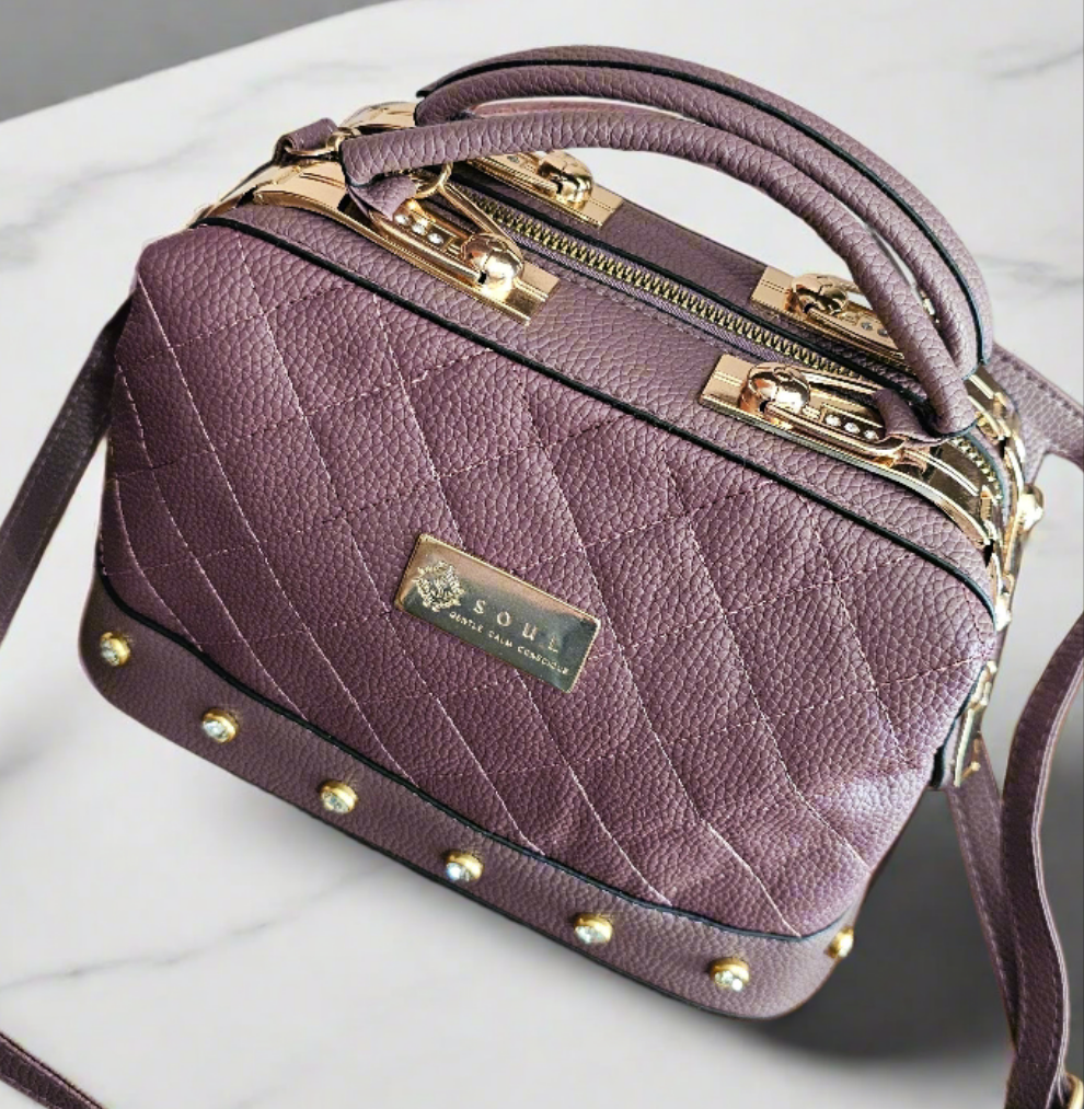 Soul Γυναικεία Τσάντα Altin Mauve Taupe 346602