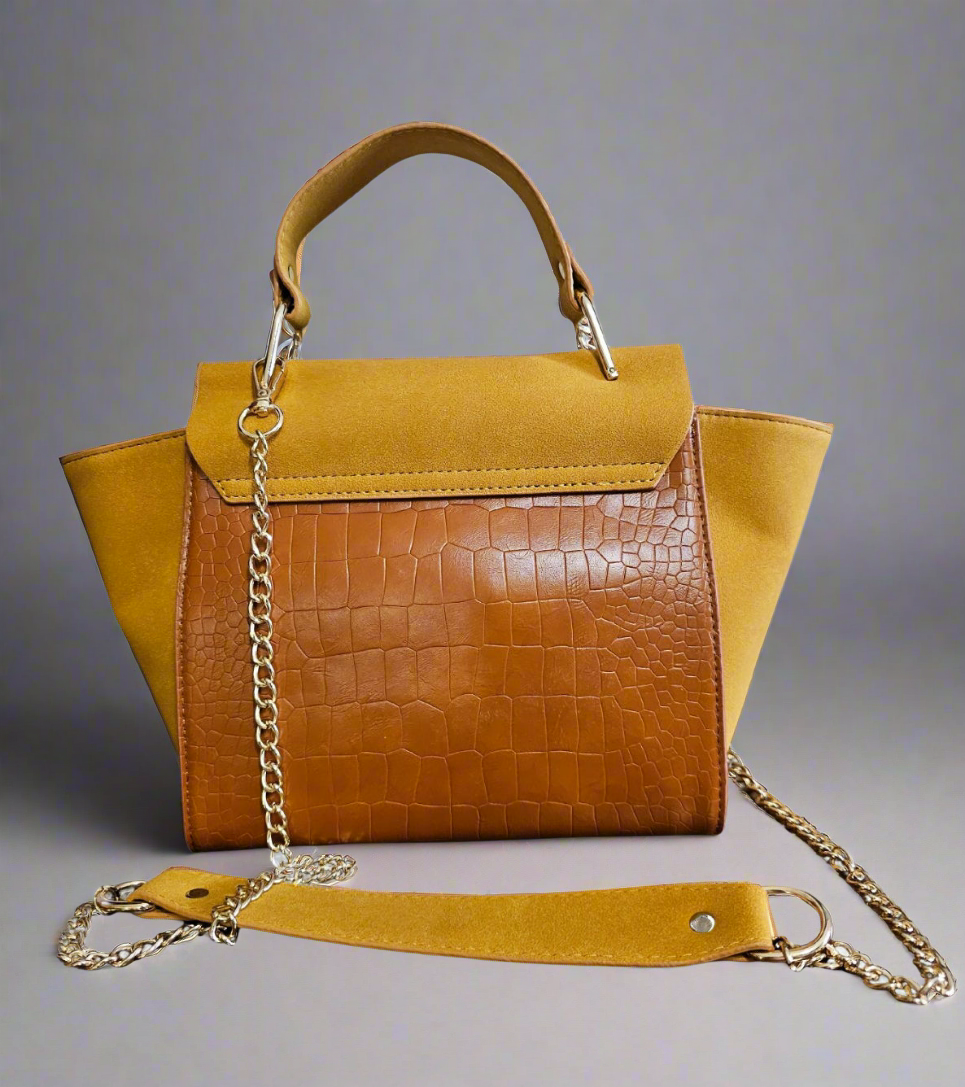 Soul Γυναικεία Τσάντα Emin 442789 Mustard Καφέ