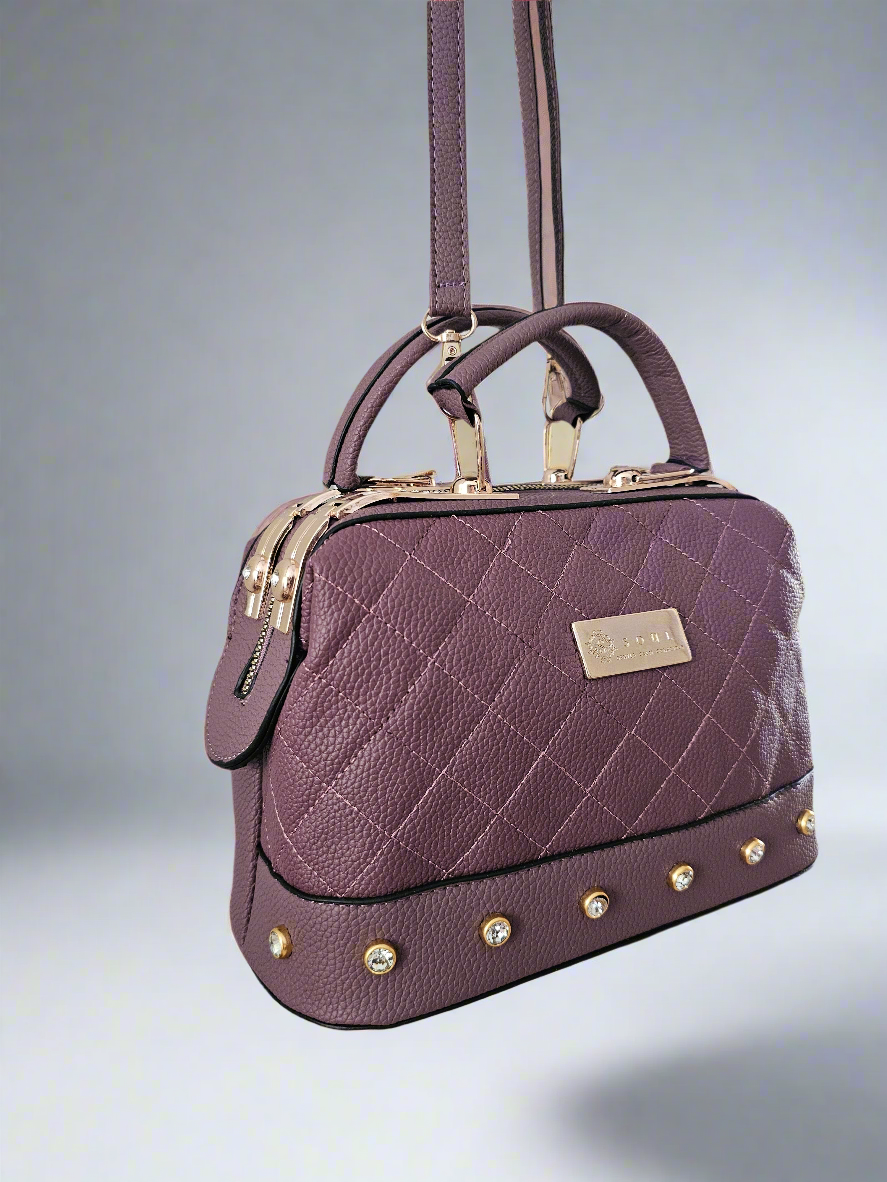 Soul Γυναικεία Τσάντα Altin Mauve Taupe 346602