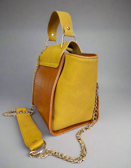 Soul Γυναικεία Τσάντα Emin 442789 Mustard Καφέ