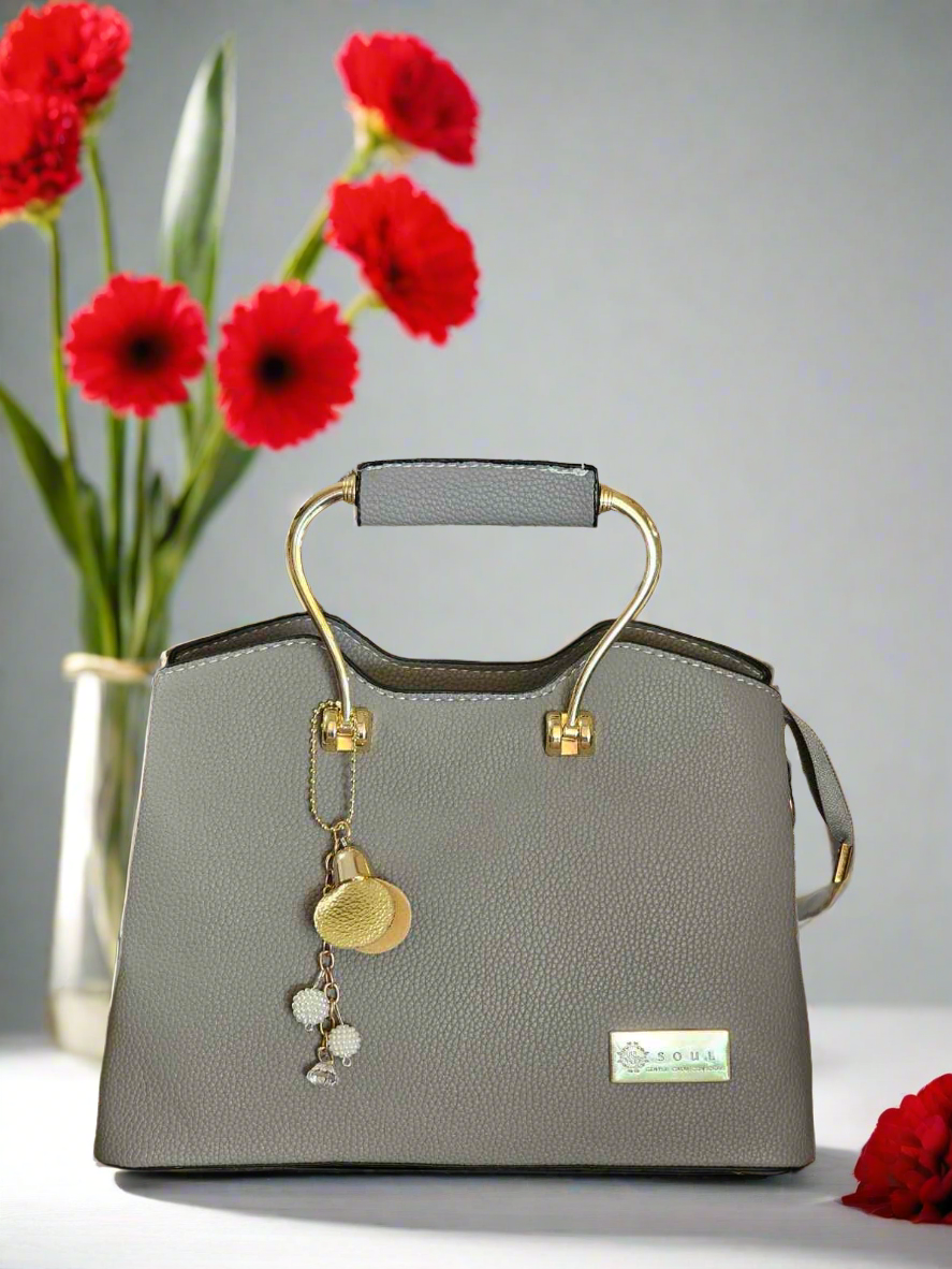 Soul Γυναικεία Τσάντα Elegance Γκρι 235578