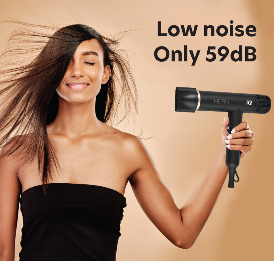 Επαγγελματικό Σεσουάρ Μαλλιών IQ Aura Ionic HD-1275 1900W