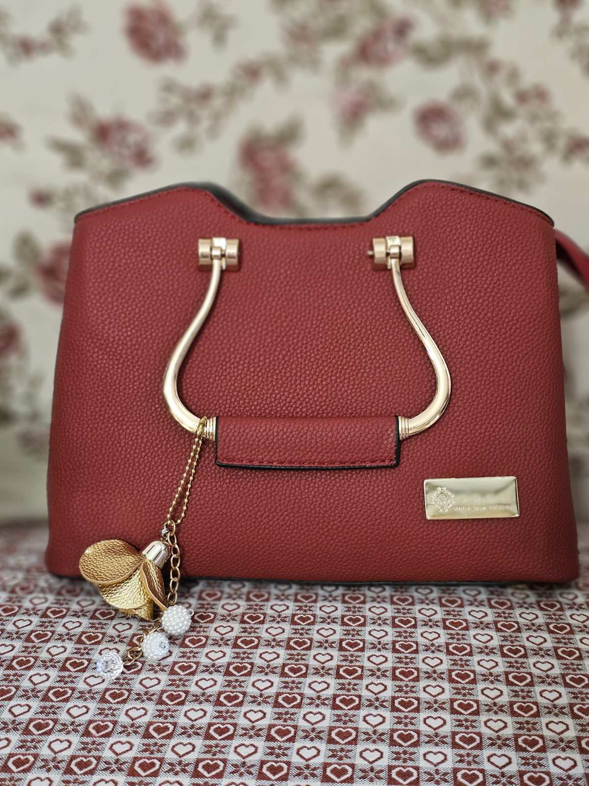 Soul Γυναικεία Τσάντα Elegance Μπορντώ 235576