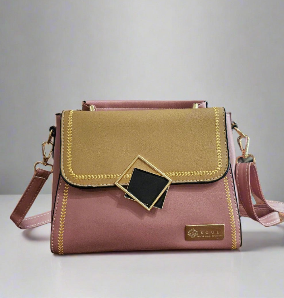 Soul Γυναικεία Τσάντα Hemen 500346 Ροζ