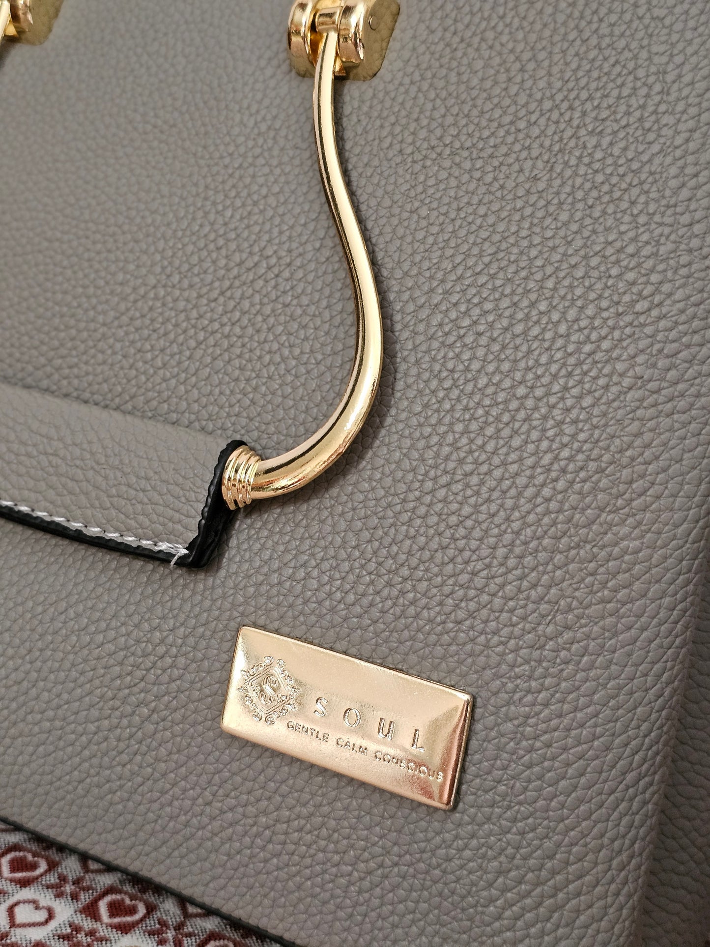 Soul Γυναικεία Τσάντα Elegance Γκρι 235578