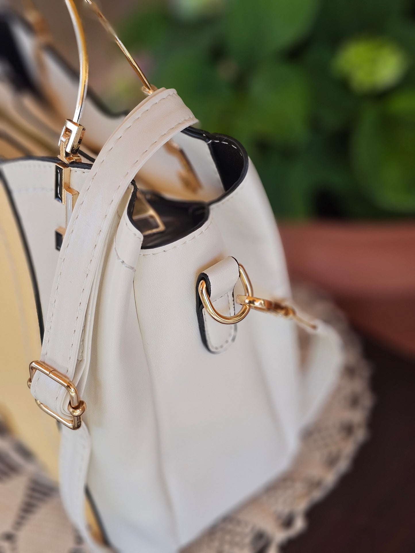 Soul Γυναικεία Τσάντα Ethereal Κίτρινο-Λευκό 345563