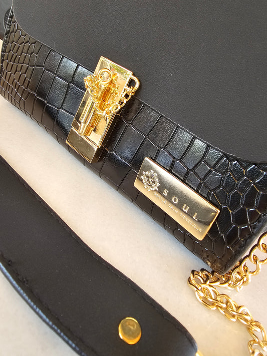 Soul Γυναικεία τσάντα Emin 442790 Μαύρο