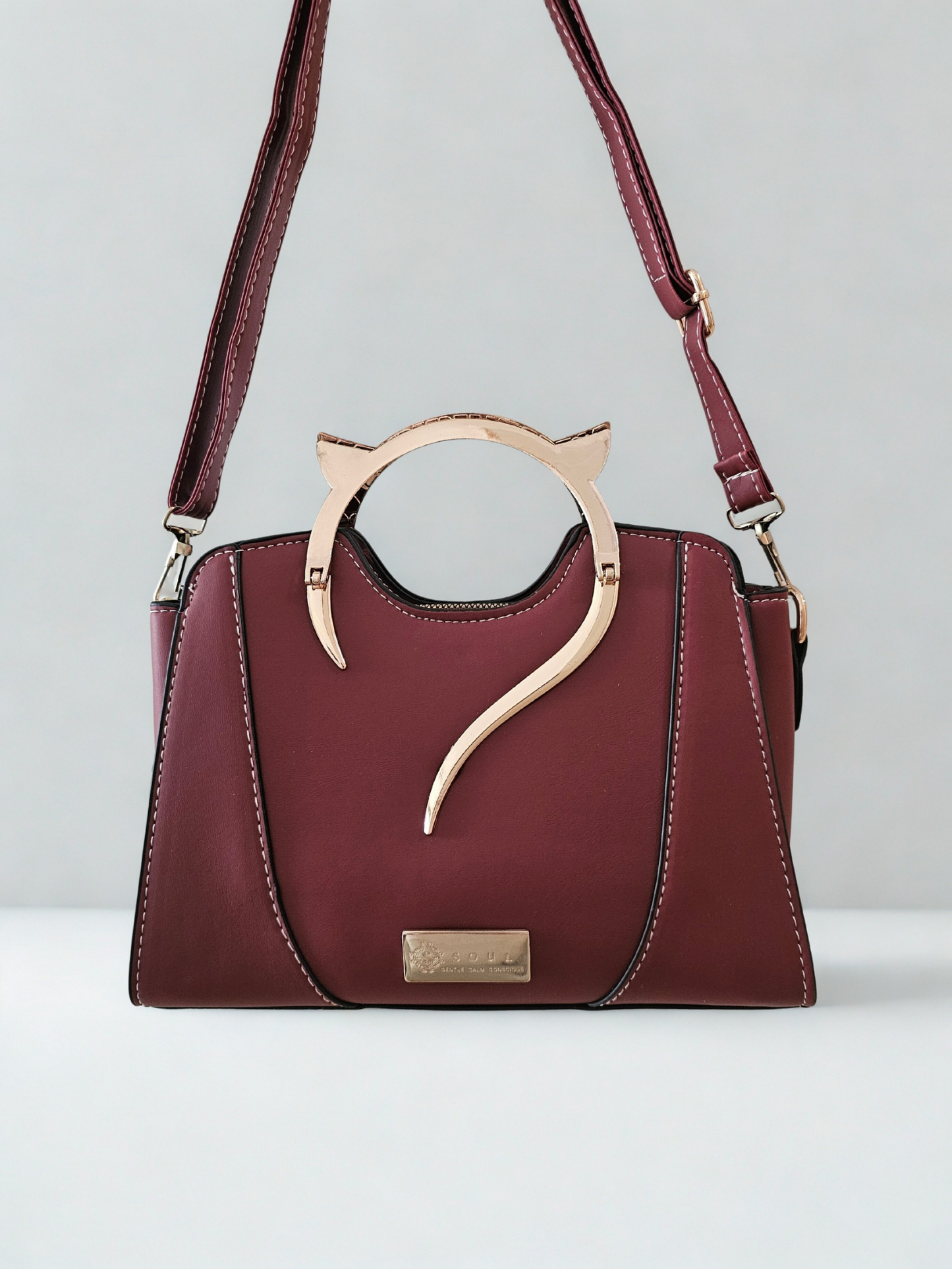 Τσάντα Minou 195580 Κεραμιδί Κόκκινο