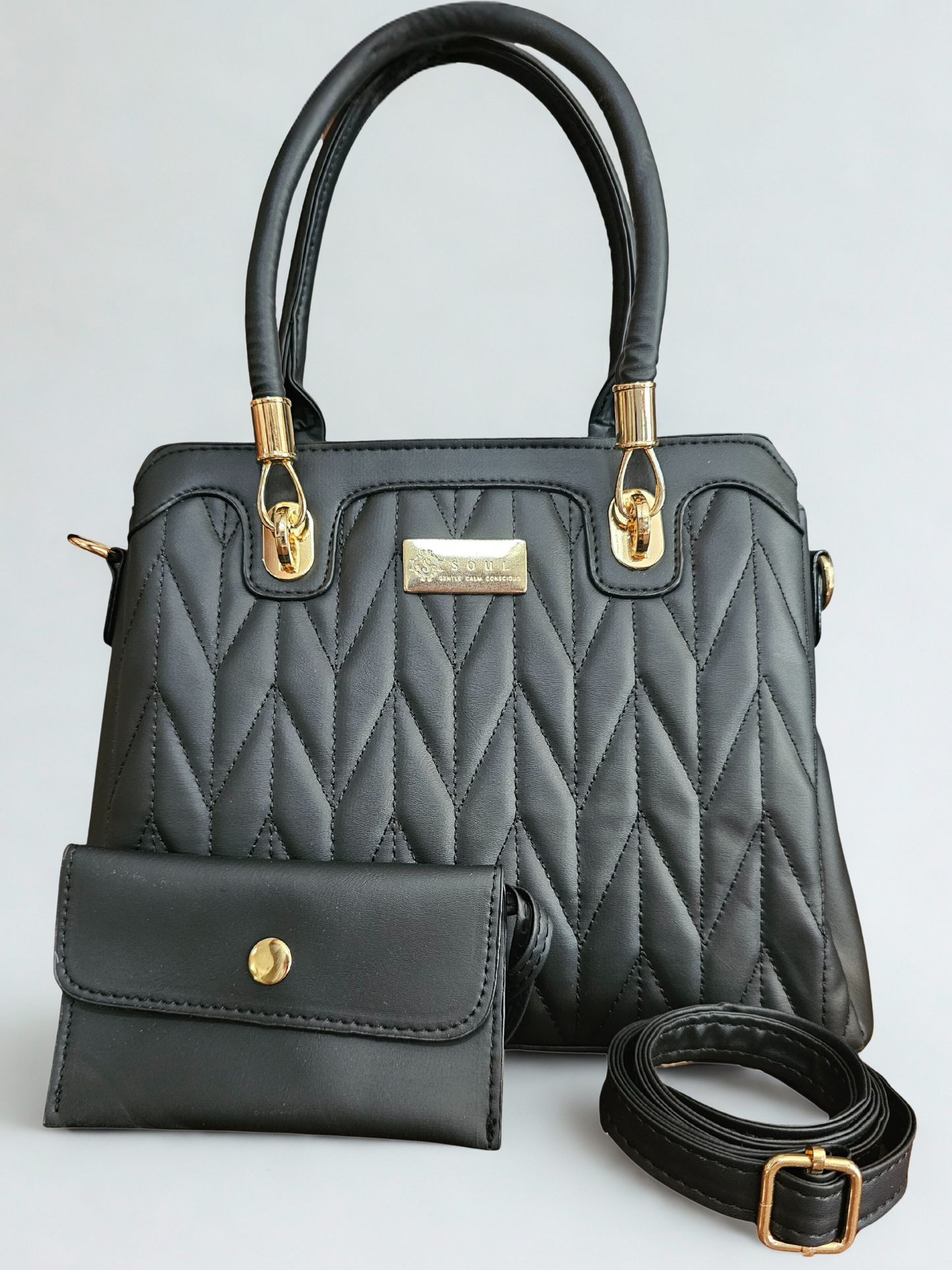 Soul Γυναικεία Τσάντα ERRANCE 445892 Μαύρο