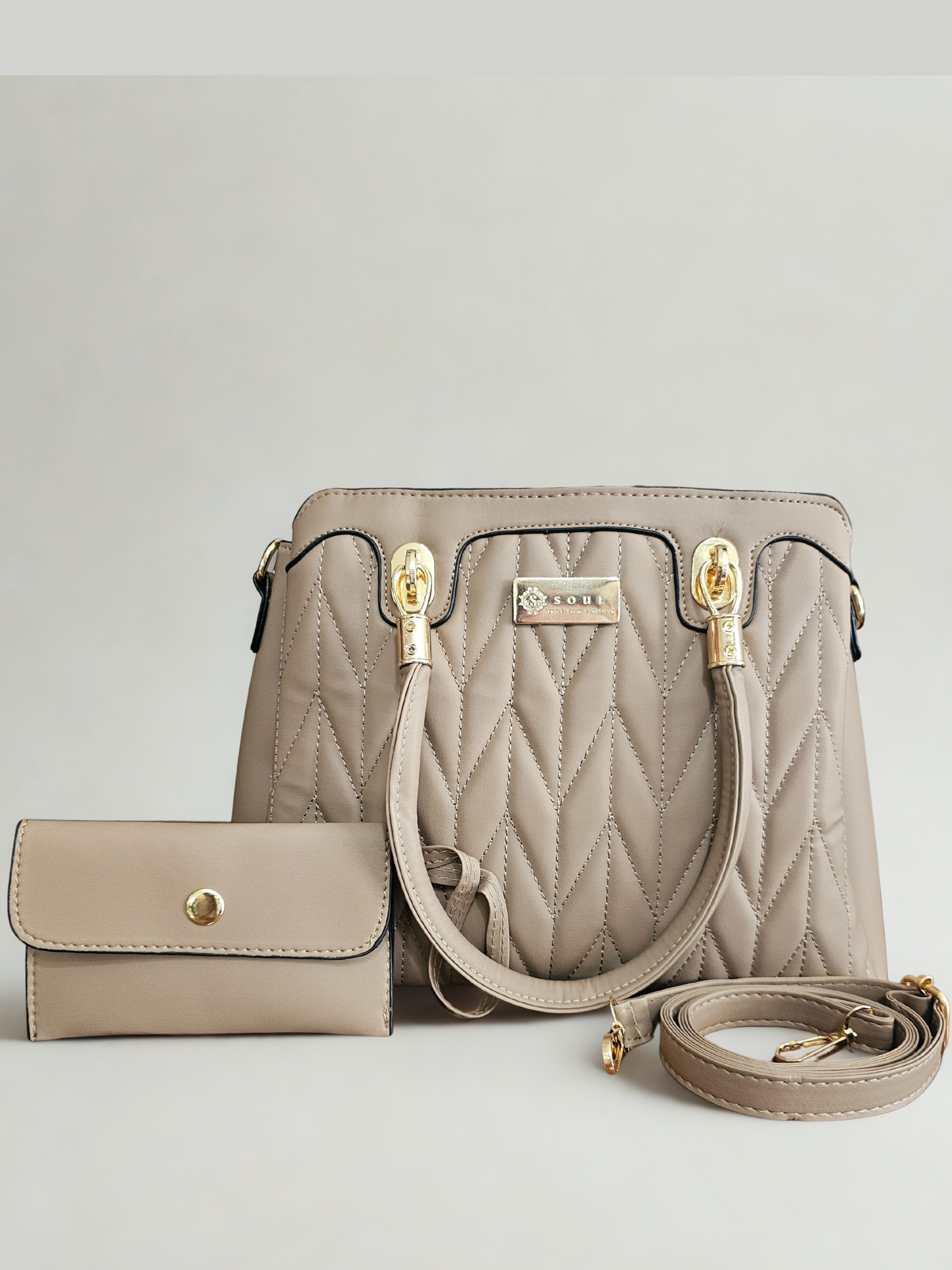 Soul Γυναικεία Τσάντα ERRANCE 445893 Μπεζ