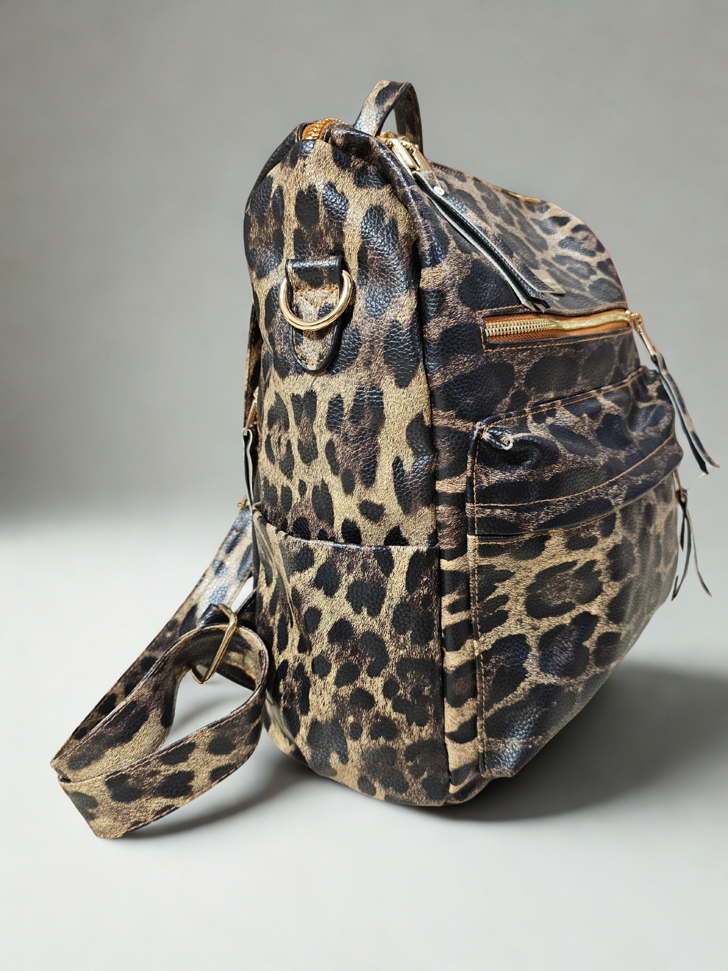 Soul Τσάντα πλάτης Urban 452190 Animal Print Καφέ