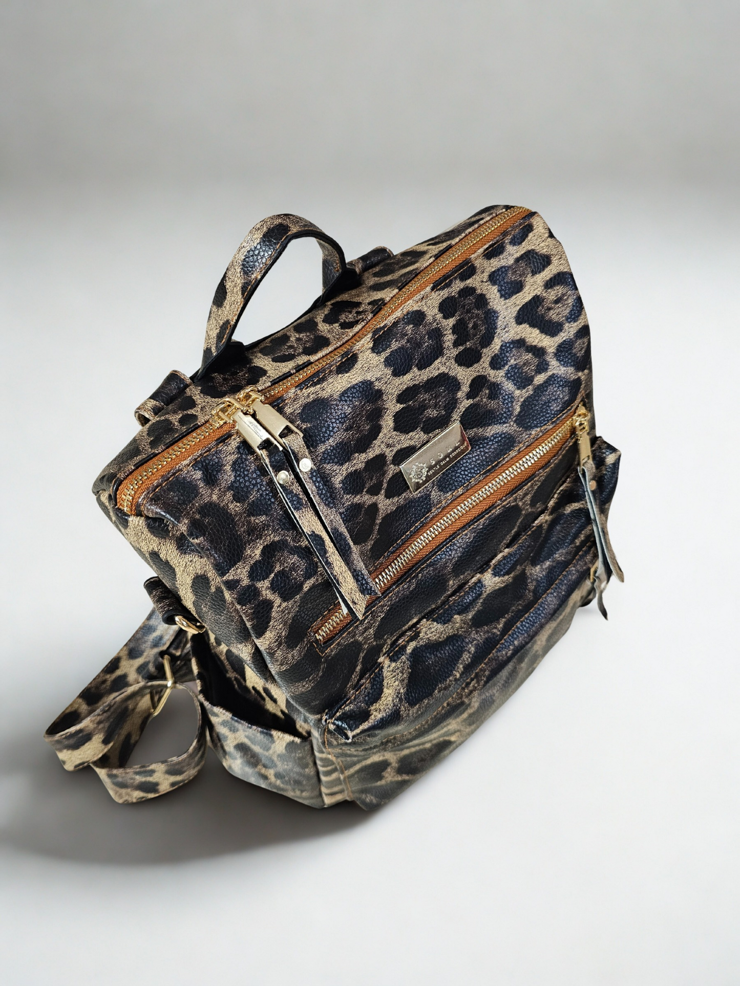 Soul Τσάντα πλάτης Urban 452190 Animal Print Καφέ