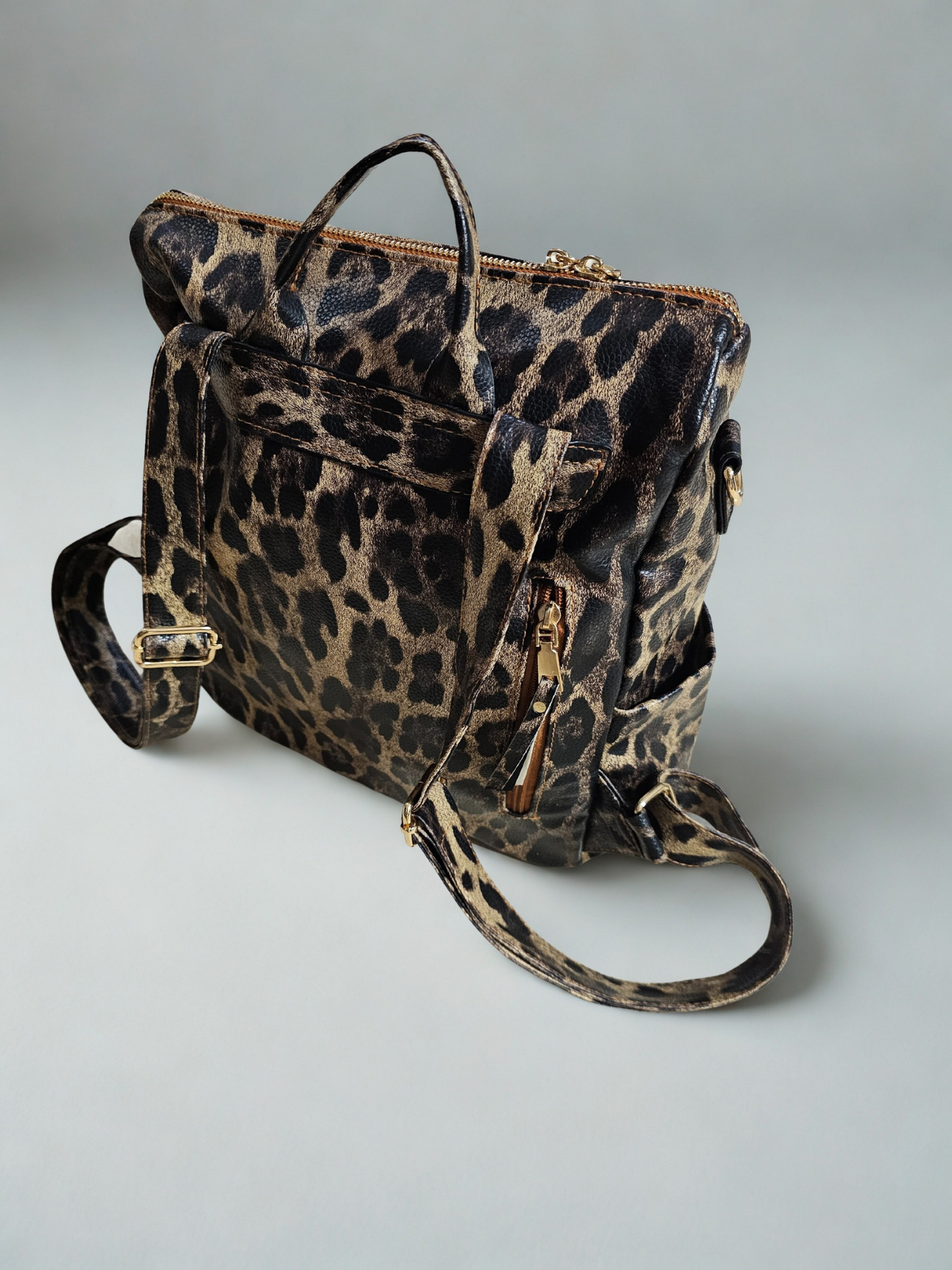 Soul Τσάντα πλάτης Urban 452190 Animal Print Καφέ