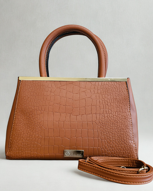 Soul Γυναικεία Τσάντα Elise 392745 Ταμπά Καφέ