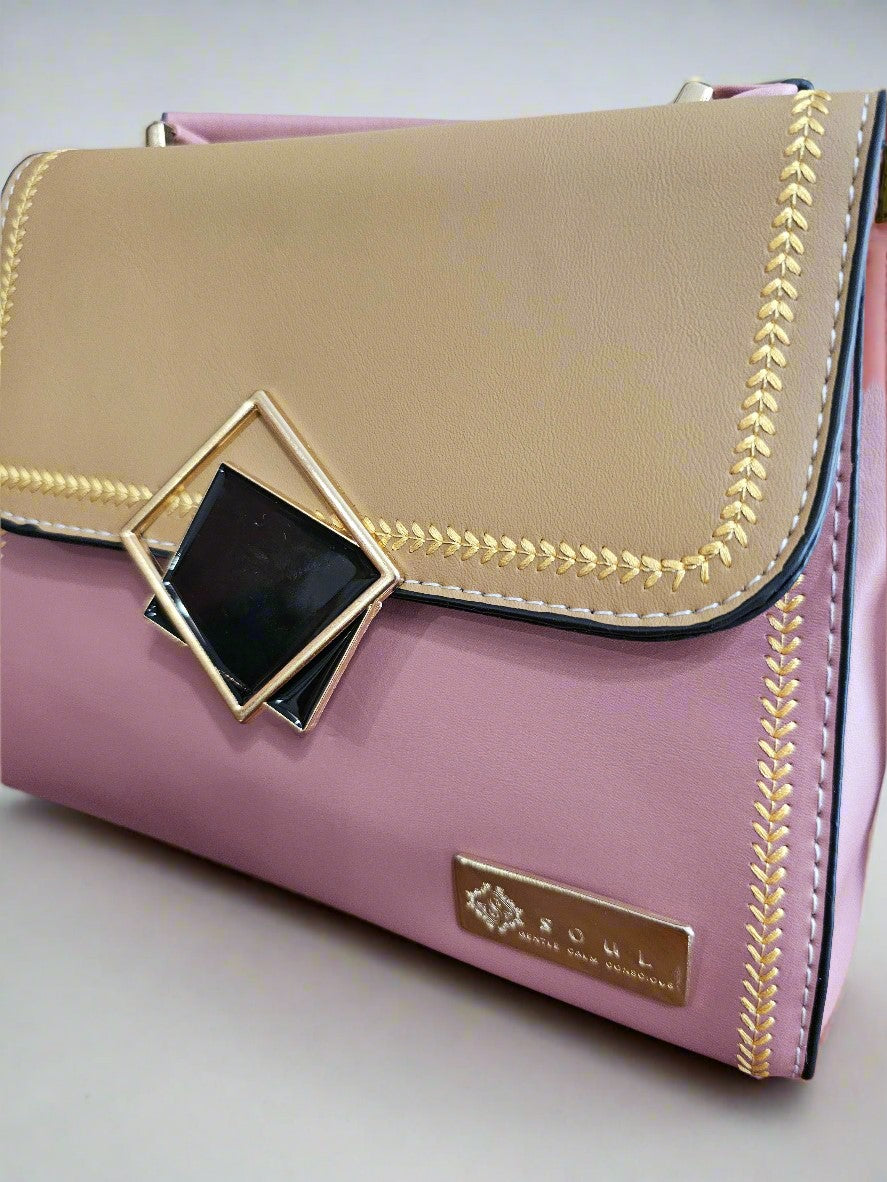 Soul Γυναικεία Τσάντα Hemen 500346 Ροζ