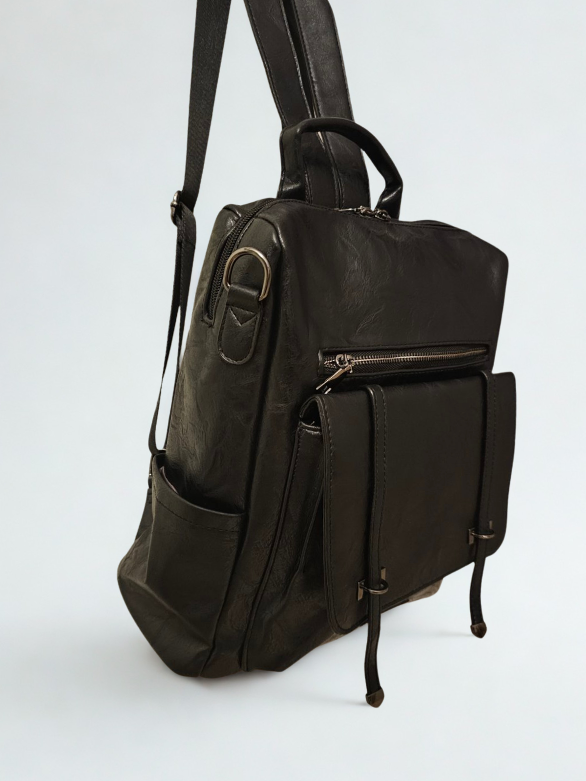 Soul Γυναικεία Τσάντα Πλάτης Marais 399209 Μαύρο