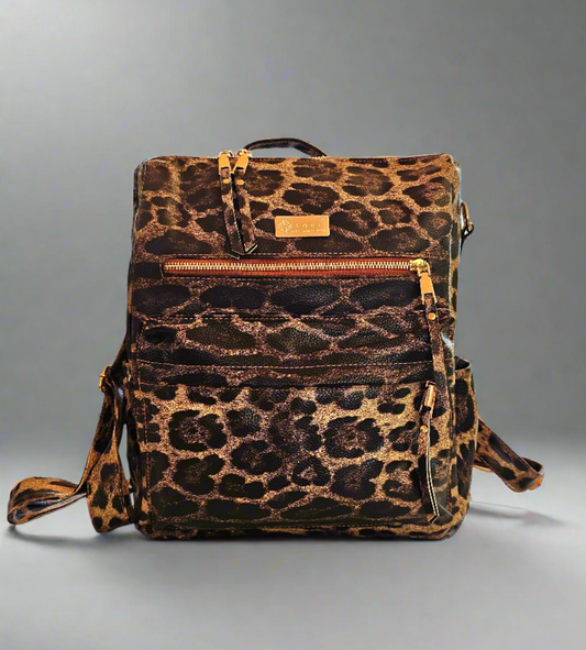 Soul Τσάντα πλάτης Urban 452190 Animal Print Καφέ