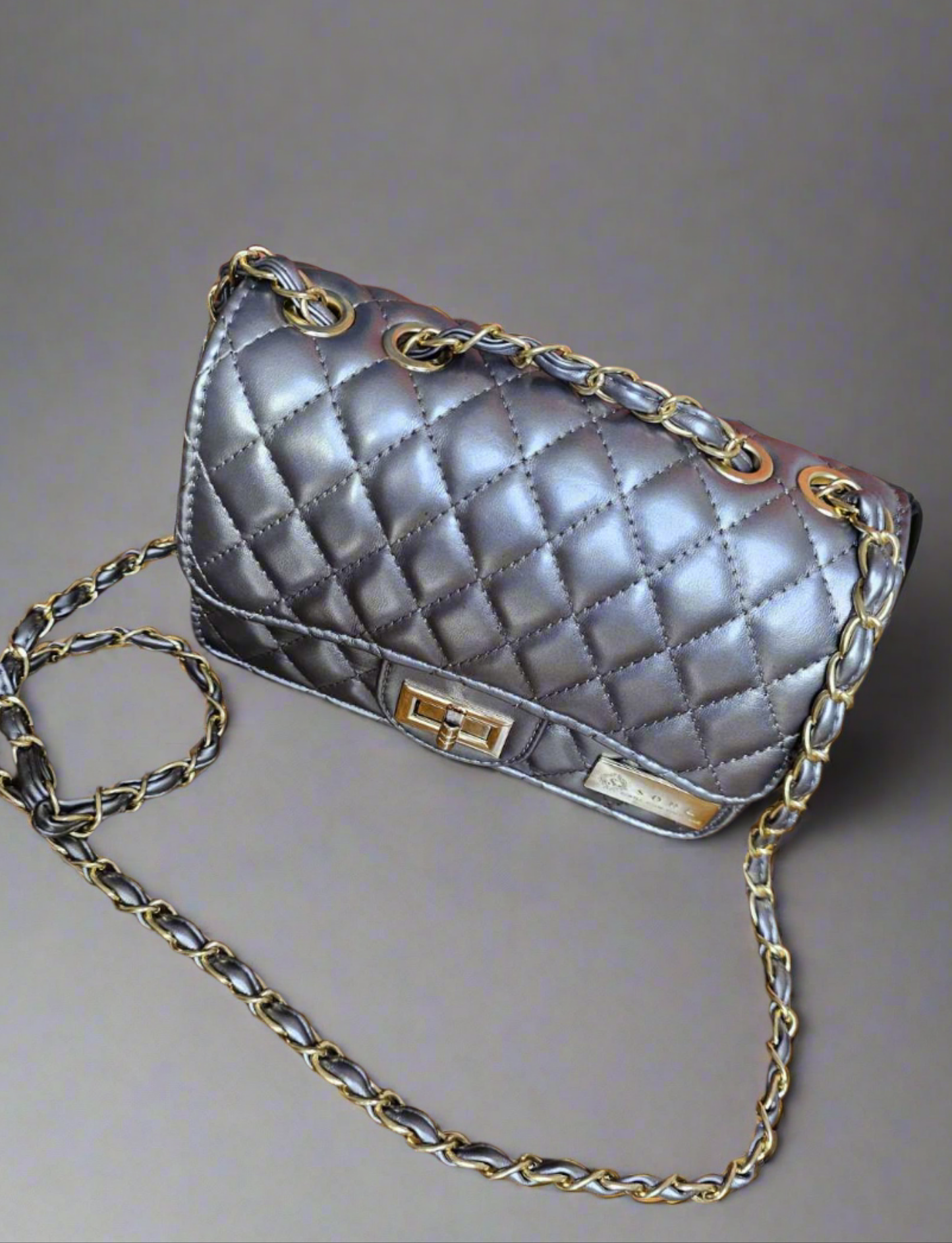 Soul Γυναικεία Τσάντα Melissa 471932 Ασημί