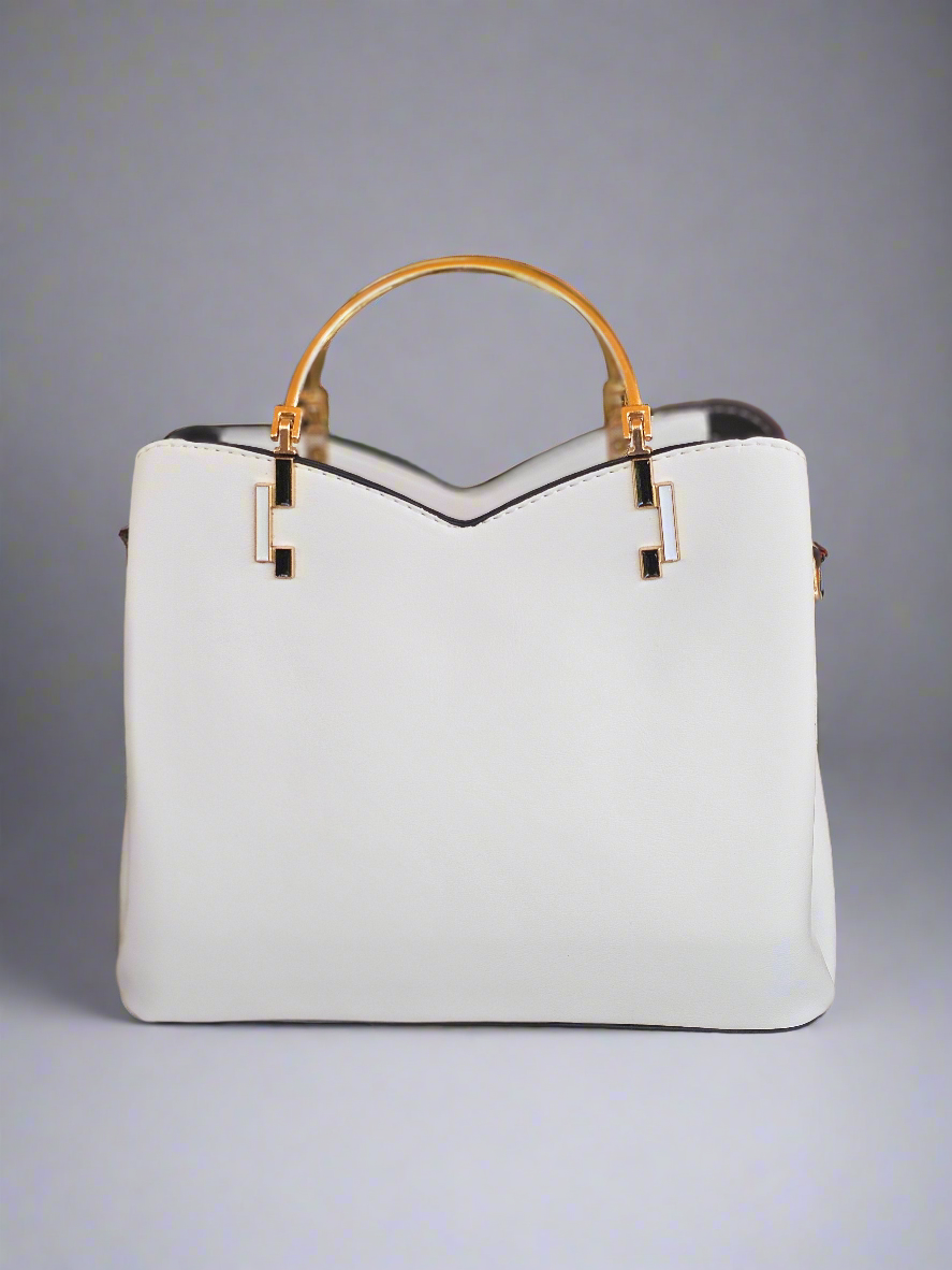 Soul Γυναικεία Τσάντα Ethereal Κίτρινο-Λευκό 345563