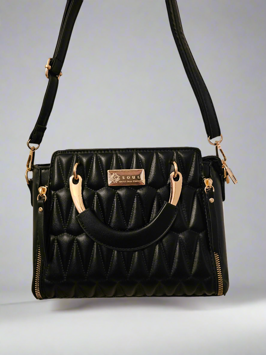 Soul Γυναικεία τσάντα Karam Μαύρο 378835