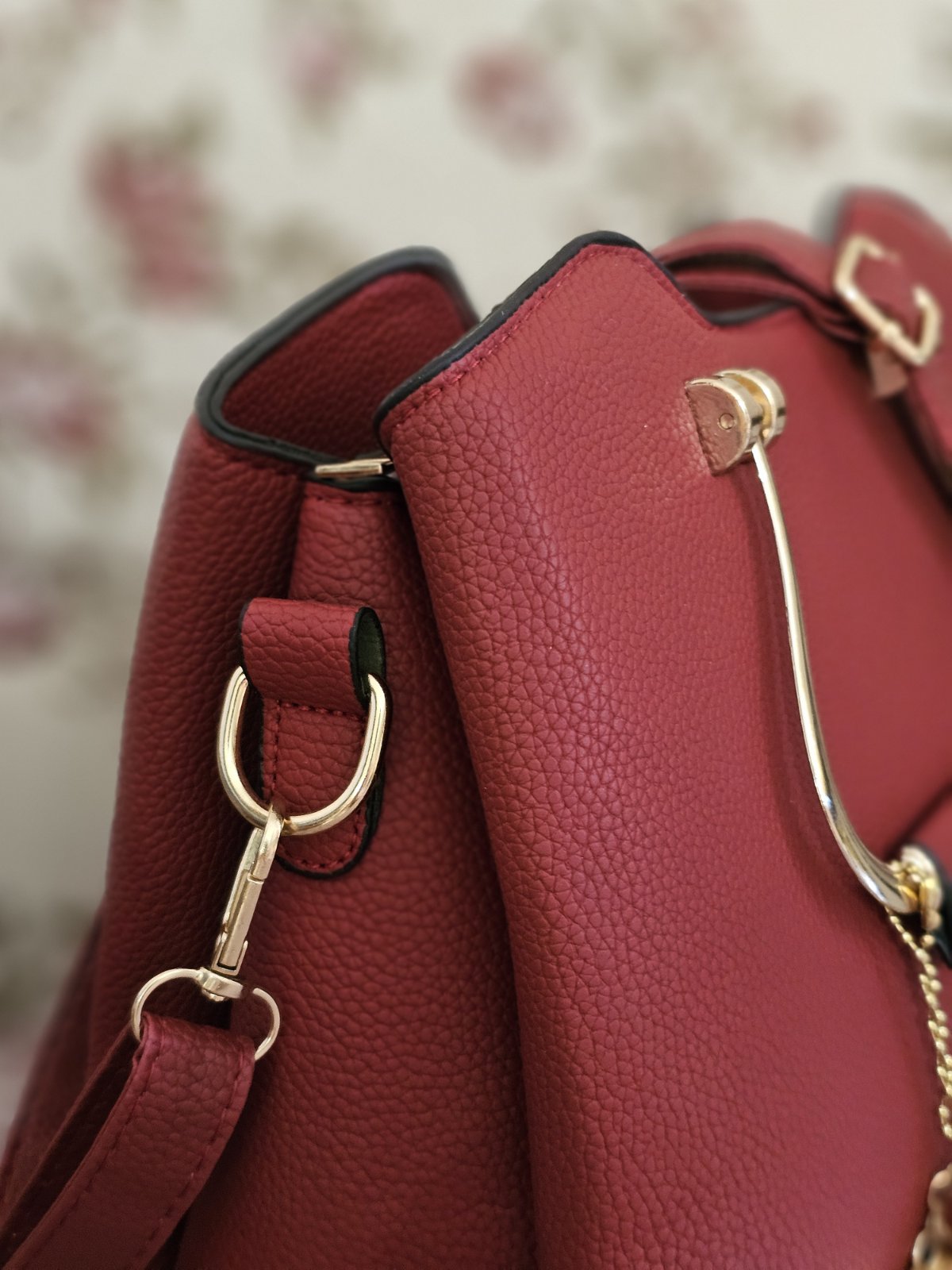 Soul Γυναικεία Τσάντα Elegance Μπορντώ 235576