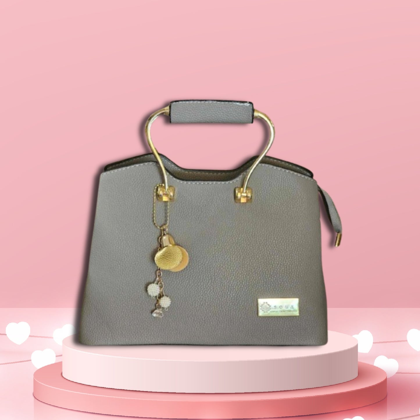 Soul Γυναικεία Τσάντα Elegance Γκρι 235578